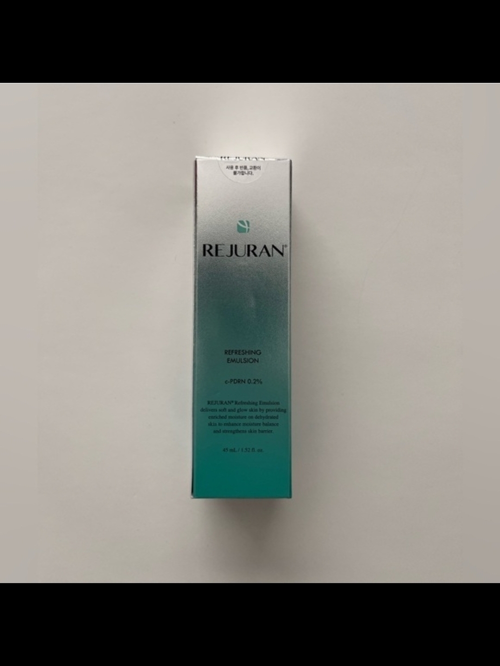 Rejuran Refreshing Emulsion - Teal Hydrating Moisturizer for Women